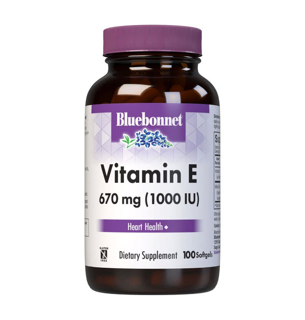 Bluebonnet Vitamin E 1000 IU Mixed 100 Softgel