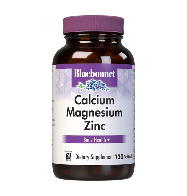 Bluebonnet Calcium Magnesium Zinc 120 Softgel