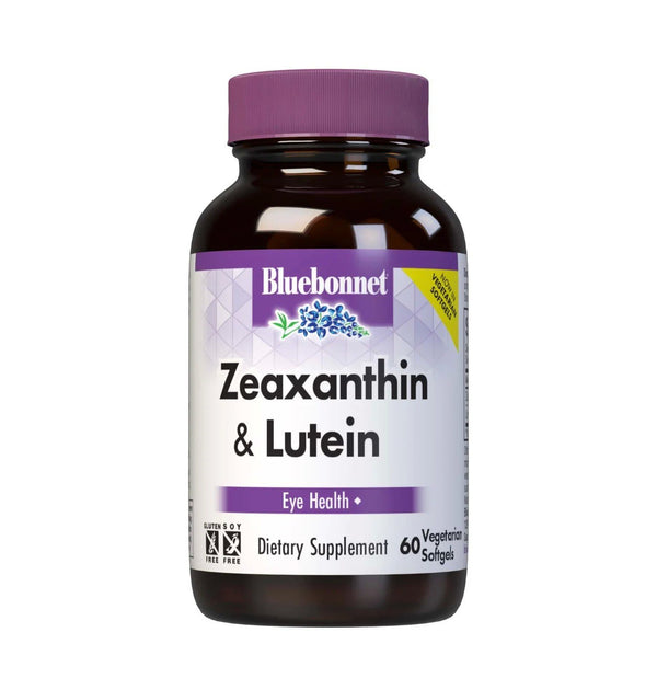 Bluebonnet Zeaxanthin Plus Lutein 60 Softgel