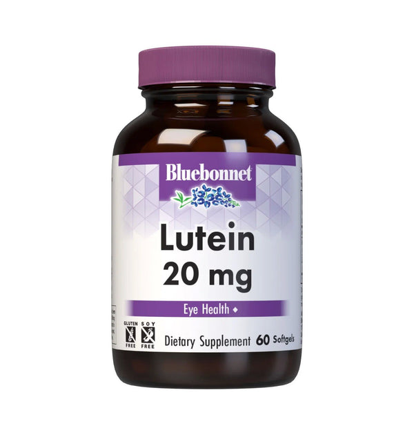 Bluebonnet Lutein 20mg 60 Softgel