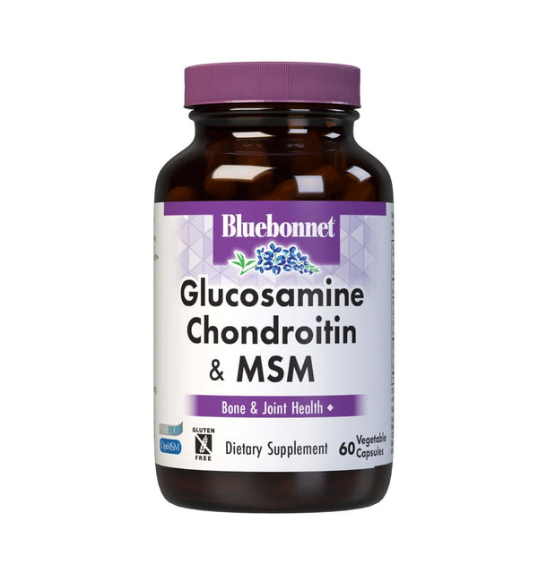 Bluebonnet Glucosamine Chondroitin Plus MSM 60 Capsule