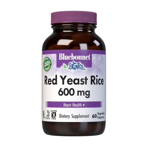 Bluebonnet Red Yeast Rice 600mg 60 VegCap