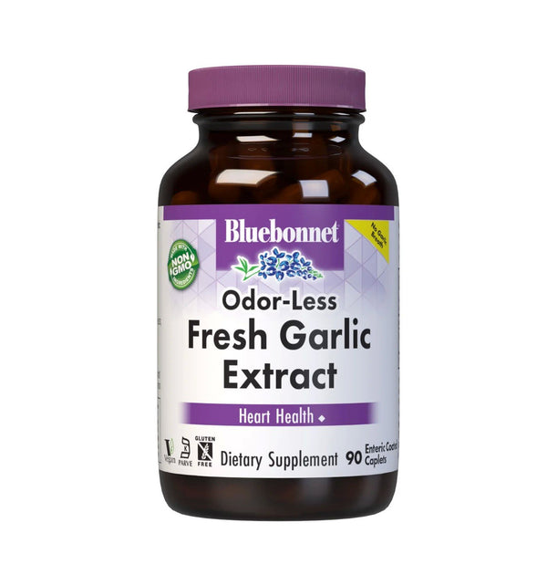 Bluebonnet Standardized Fresh Garlic Extract Enteric Coated 90 Caplet