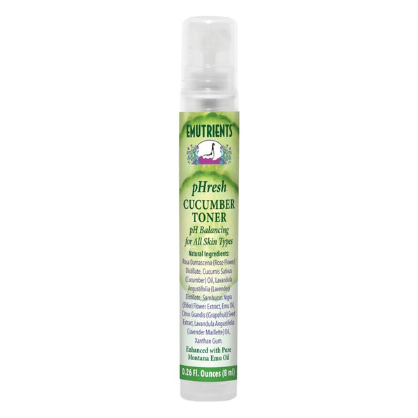 Montana Emu Ranch Co. pHresh Cucumber Toner .26 oz (8ml) Liquid