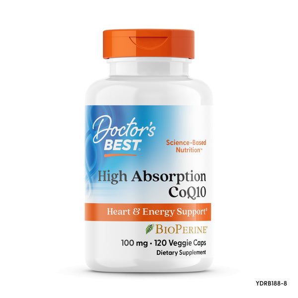 Doctors Best High Absorption with Bioperine CoQ10 100mg 120 VegCap