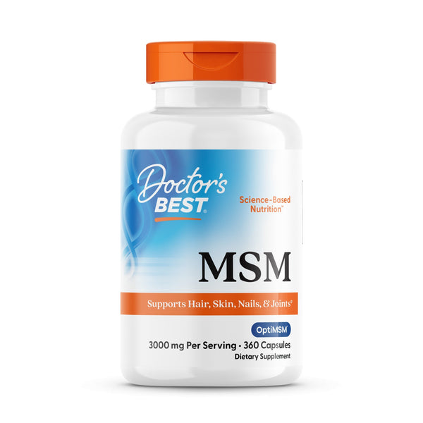 Doctors Best MSM 3000mg 360 Capsule