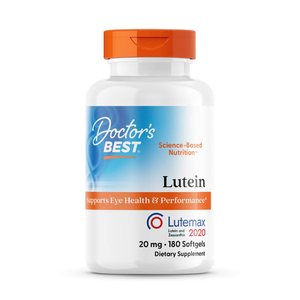 Doctors Best Lutein with Lutemax 180 Softgel
