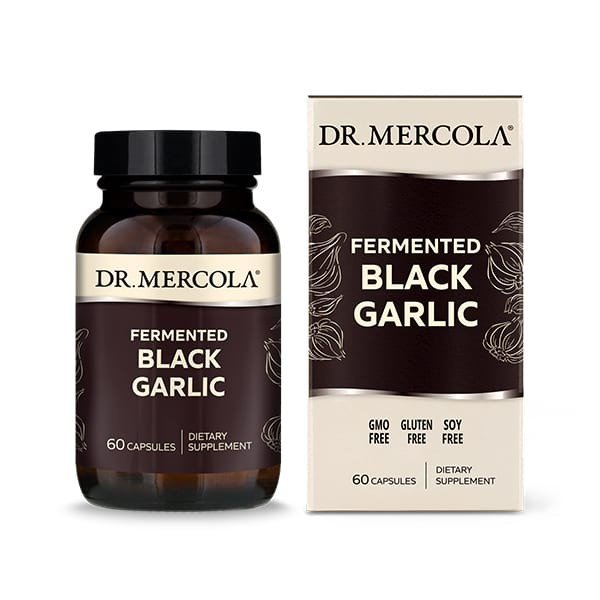 Dr. Mercola Fermented Black Garlic 60 Capsule
