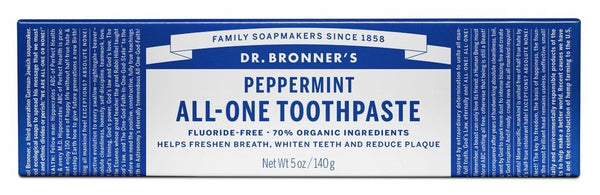 Dr. Bronner's Toothpaste Peppermint 5 oz Paste