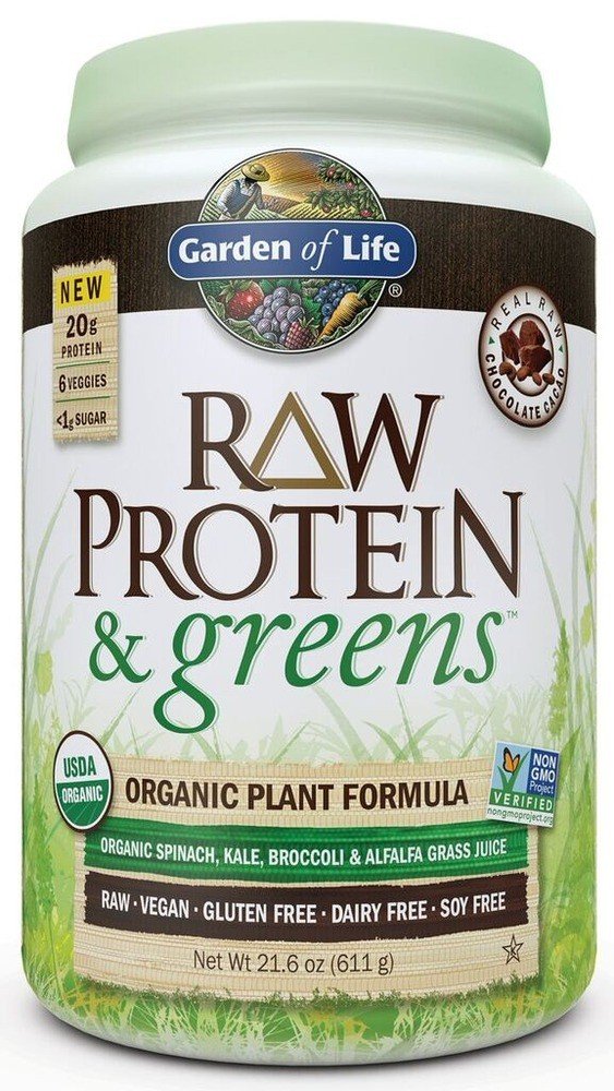 Garden of Life Raw Protein & Greens Chocolate 617 g Powder