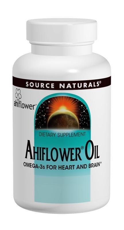 Source Naturals, Inc. Ahiflower Oil 120 Softgel