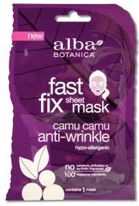 Alba Botanica Fast Fix Camu Camu Anti-Wrinkle Sheet Mask 1 Packet
