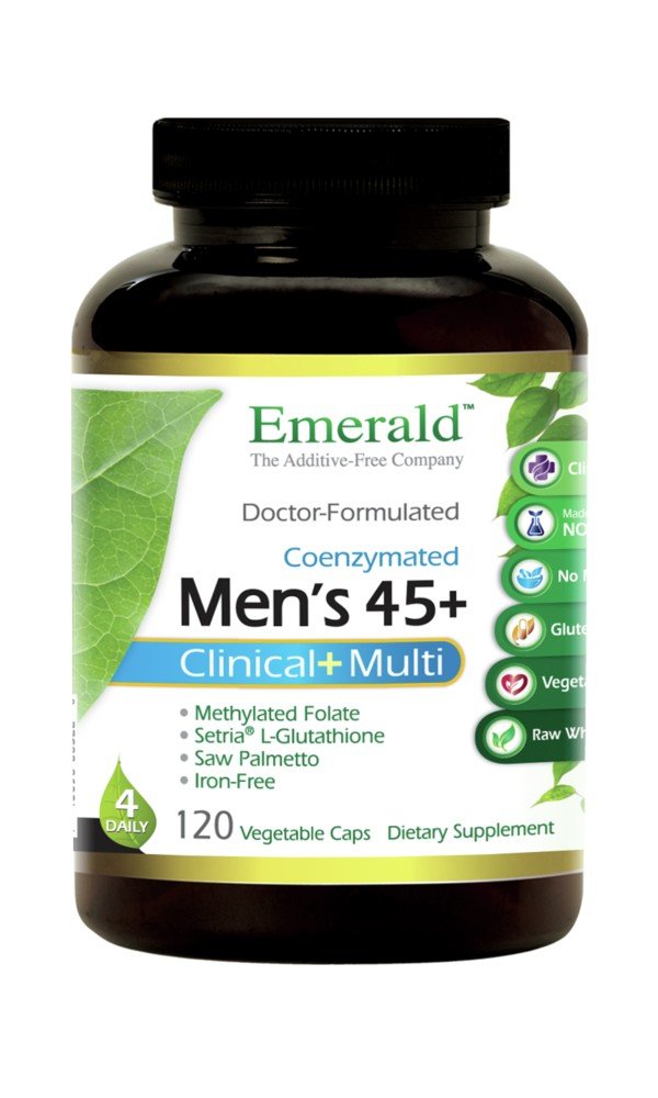 Emerald Labs High Potency Men's 45+ Multi Vit-A-Min 120 Capsule