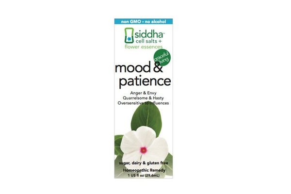 Siddha Flower Essences Mood & Patience 1 fl oz Liquid