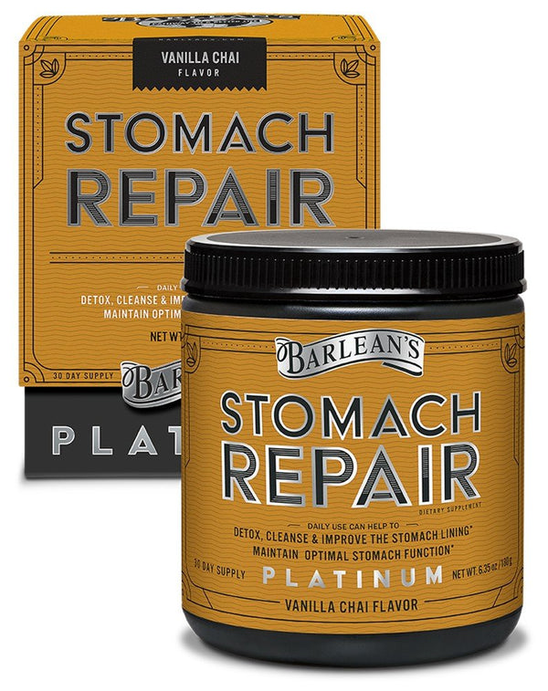Barlean's Stomach Repair Vanilla Chai 6.35 oz Powder
