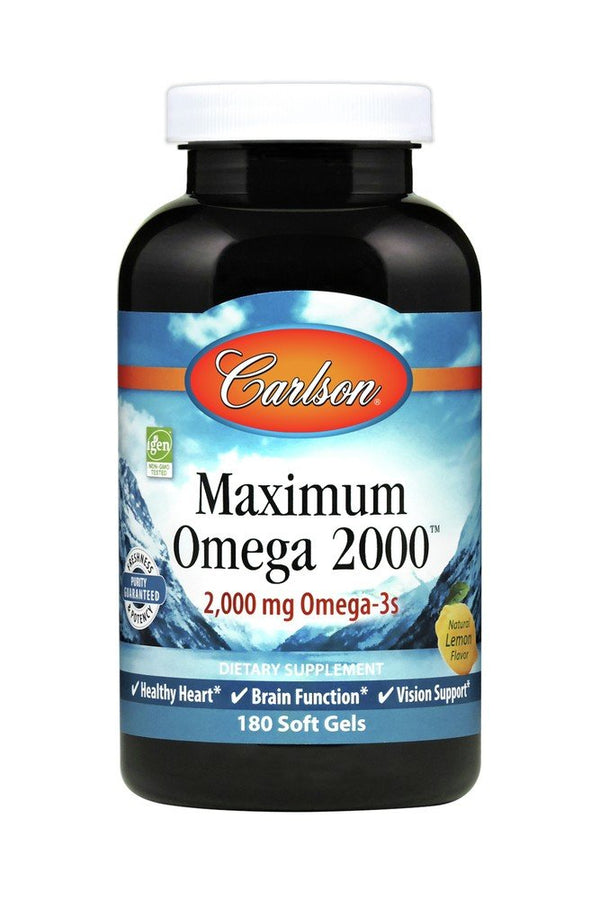 Carlson Laboratories Maximun Omega 2000 180 Softgel