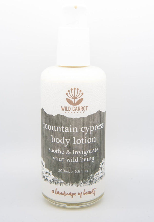 Wild Carrot Herbals Mountain Cypress Body Lotion 200 mL Liquid