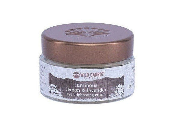 Wild Carrot Herbals Luminous Lemon & Lavender Eye Brightening Cream 15 mL Cream