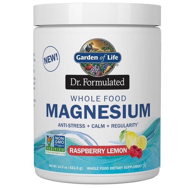 Garden of Life Dr. Formulated Magnesium Raspberry Lemon 421.5 grams Powder