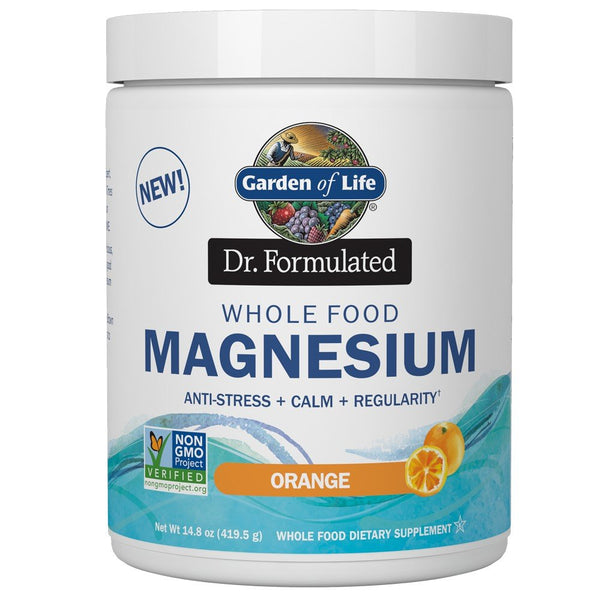 Garden of Life Dr. Formulated Magnesium Orange 419.5 grams Powder