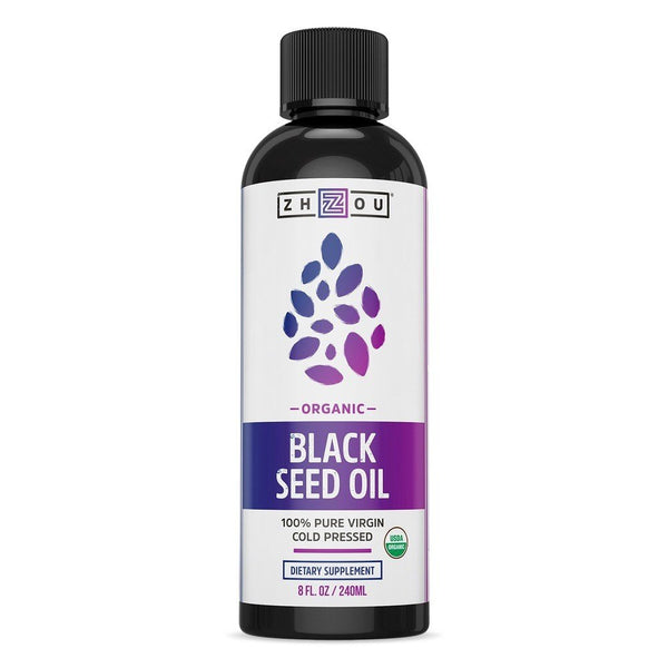 Zhou Nutrition Black Seed Oil Organic 8 oz Liquid