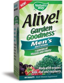 Nature's Way Alive! Garden Goodness Men's 60 Tablet