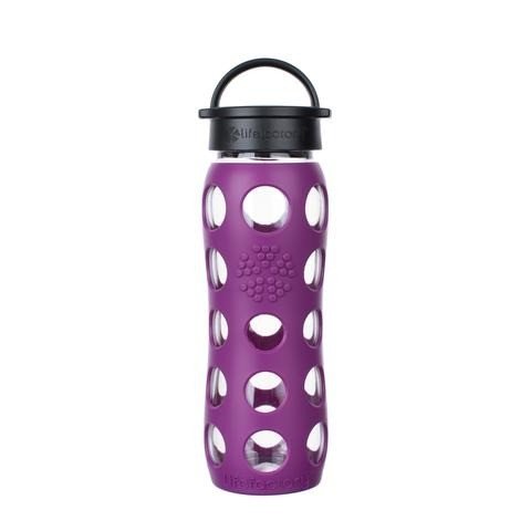 Lifefactory Glass Bottle Core 2.0 Plum 22 oz Bottle