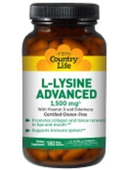 Country Life L-Lysine Advanced 180 Capsule