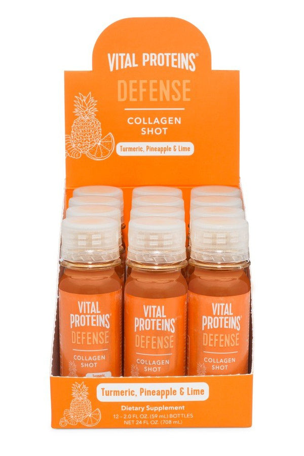 Vital Proteins Collagen Shot Defense 12 (2 oz bottles) Box