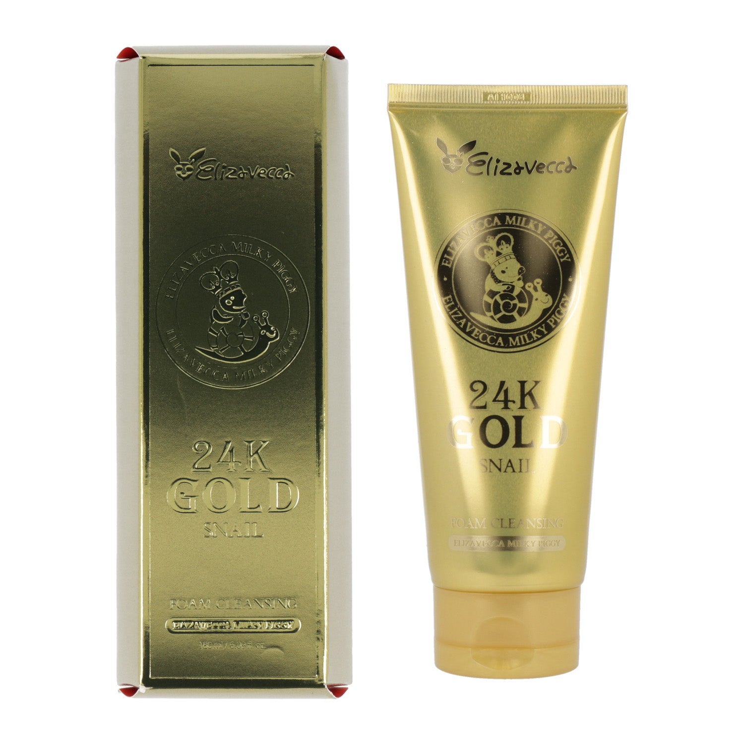 Elizavecca Milky Piggy 24k gold snail Cleansing Foam 180ml