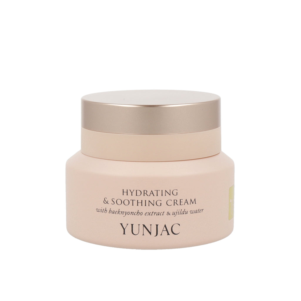 YUNJAC HYDRATING & SOOTHING CREAM WITH BAEKNYONCHO EXTRACT & UJILDU WATER 50ml