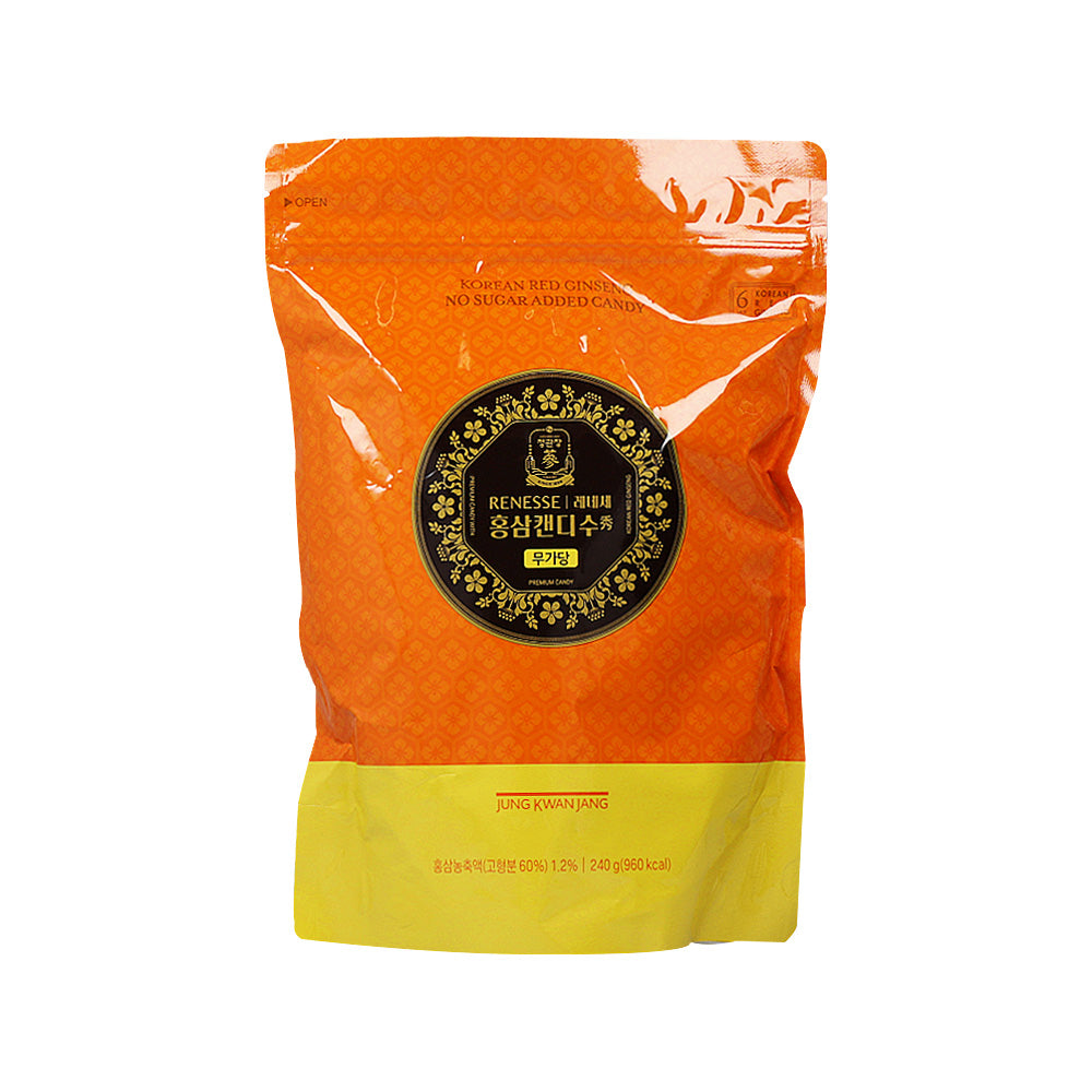 Jung Kwan Jang Renesse Red Ginseng Candy Soo Sugar-Free 240g
