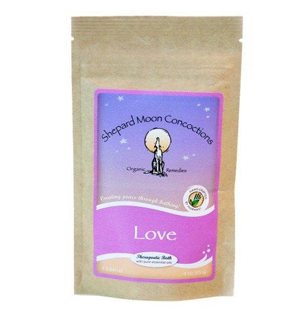 Shepard Moon Concoctions Epsom Salt Love Bath Remedy 4 oz Bag
