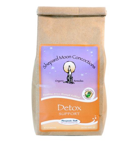 Shepard Moon Concoctions Epsom Salt Bath Remedies Detox Support Bath 24 oz Bag