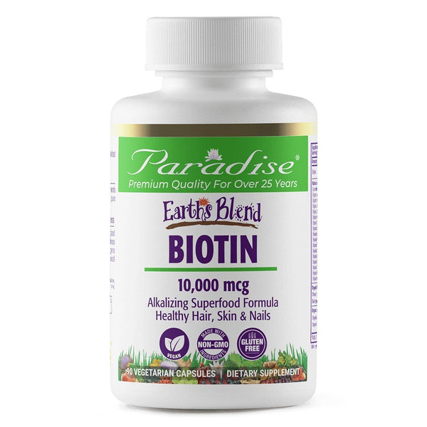 Paradise Herbs Earths Blend Biotin 90 VegCap