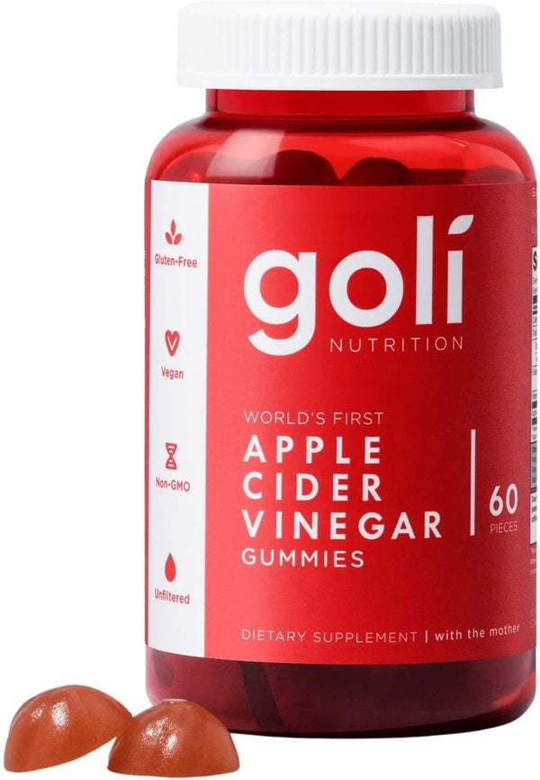 Goli Nutrition Apple Cider Vinegar 60 Gummy