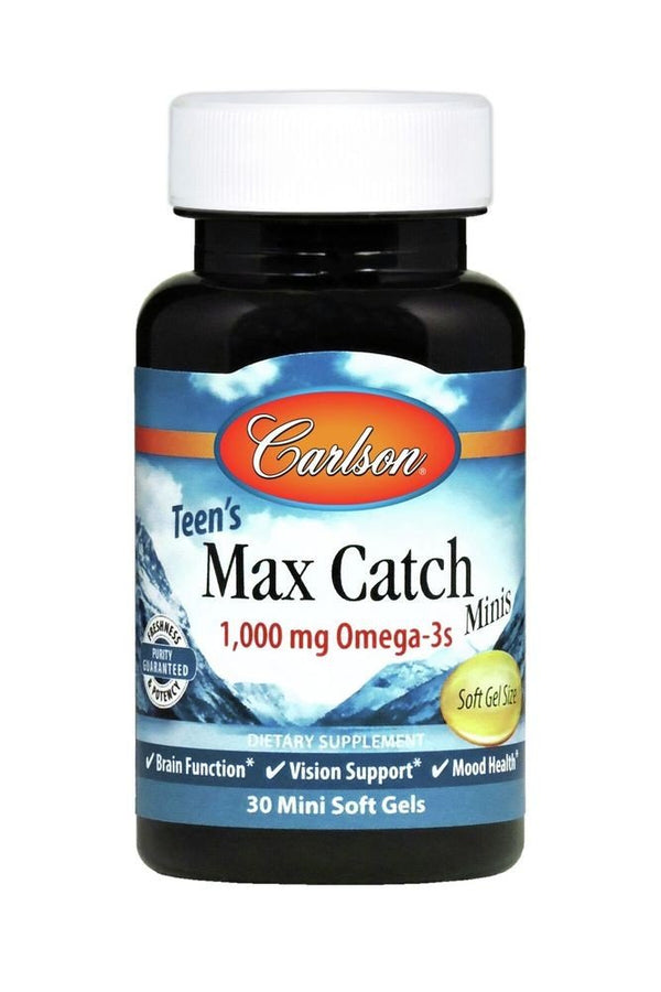 Carlson Laboratories Teen's Max Catch Minis 30 Softgel