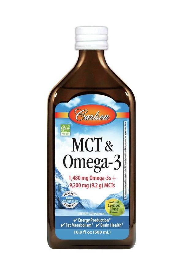 Carlson Laboratories MCT & Omega-3 500 mL Liquid