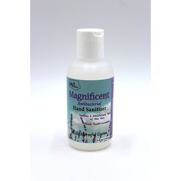 Mg12 Magnificent Antibacterial Hand Sanitizer Lavender 4 oz Spray