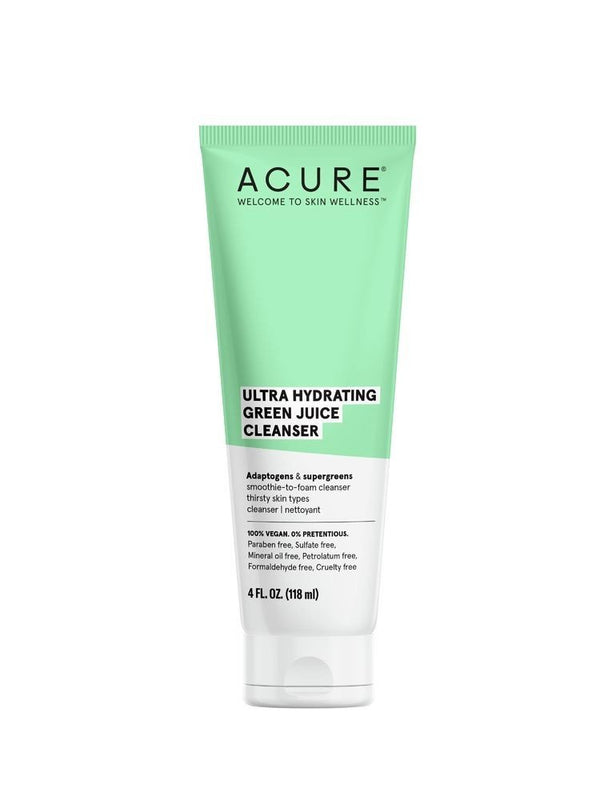 Acure Ultra Hydrating Green Juice Cleanser 4 fl oz Liquid