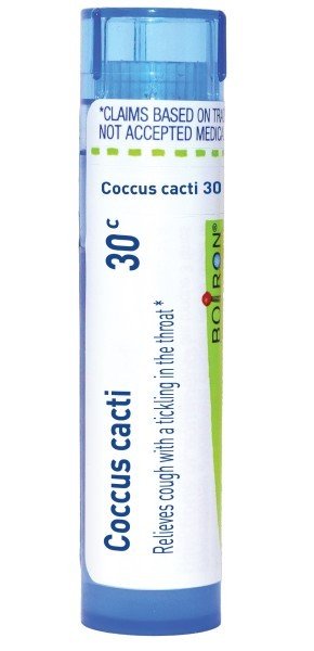 Boiron Coccus Cacti 30C Homeopathic Single Medicine For Cough, Cold & Flu 80 Pellet