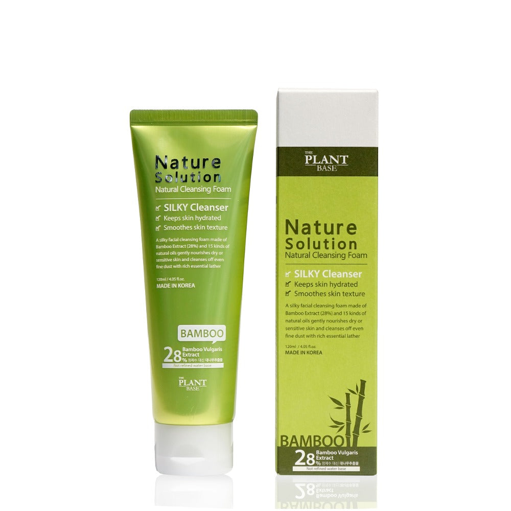 THE PLANT BASE Nature Solution Natural Cleansing Foam 120ml