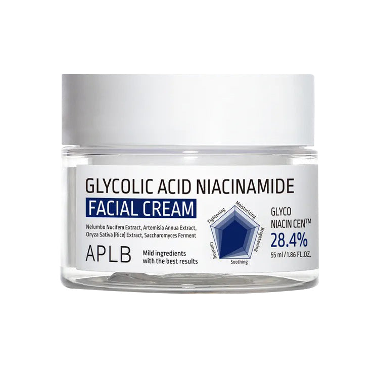 APLB Glycolic Acid Niacinamide Facial Cream 55ml