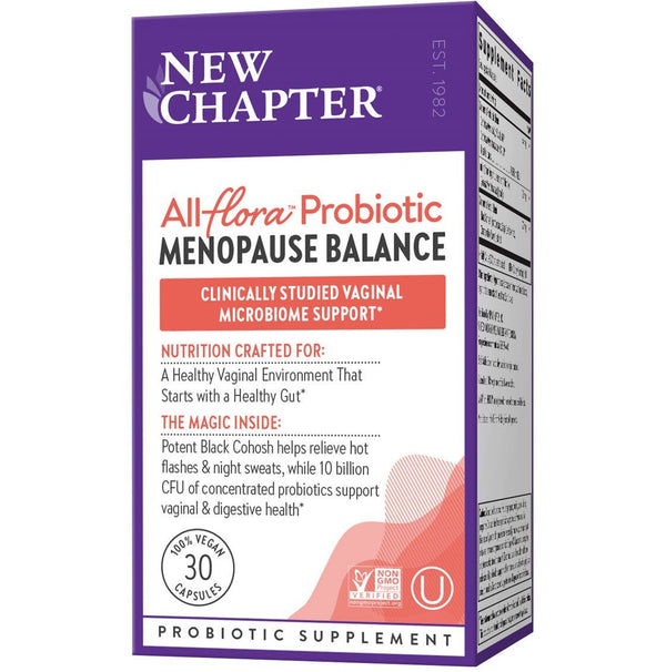 New Chapter All Flora Probiotic-Menopause Balance 30 Capsule