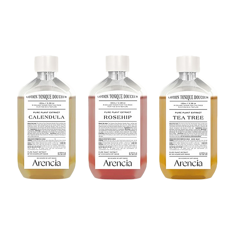 Arencia Pure Plant Extract Micellar Toner 100ml (4Type)