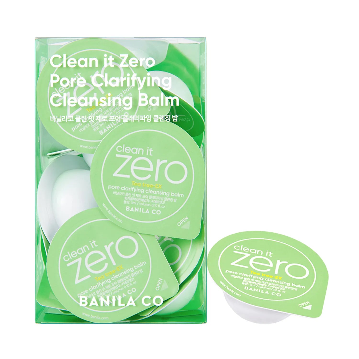 BANILA CO Clean It Zero Pore Clarifying Cleansing Balm Travel Kit 3ml * 16ea