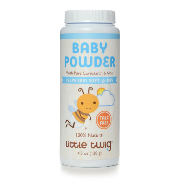Little Twig Baby Powder Talc Free (Fragrance Free) 4.5 oz Powder