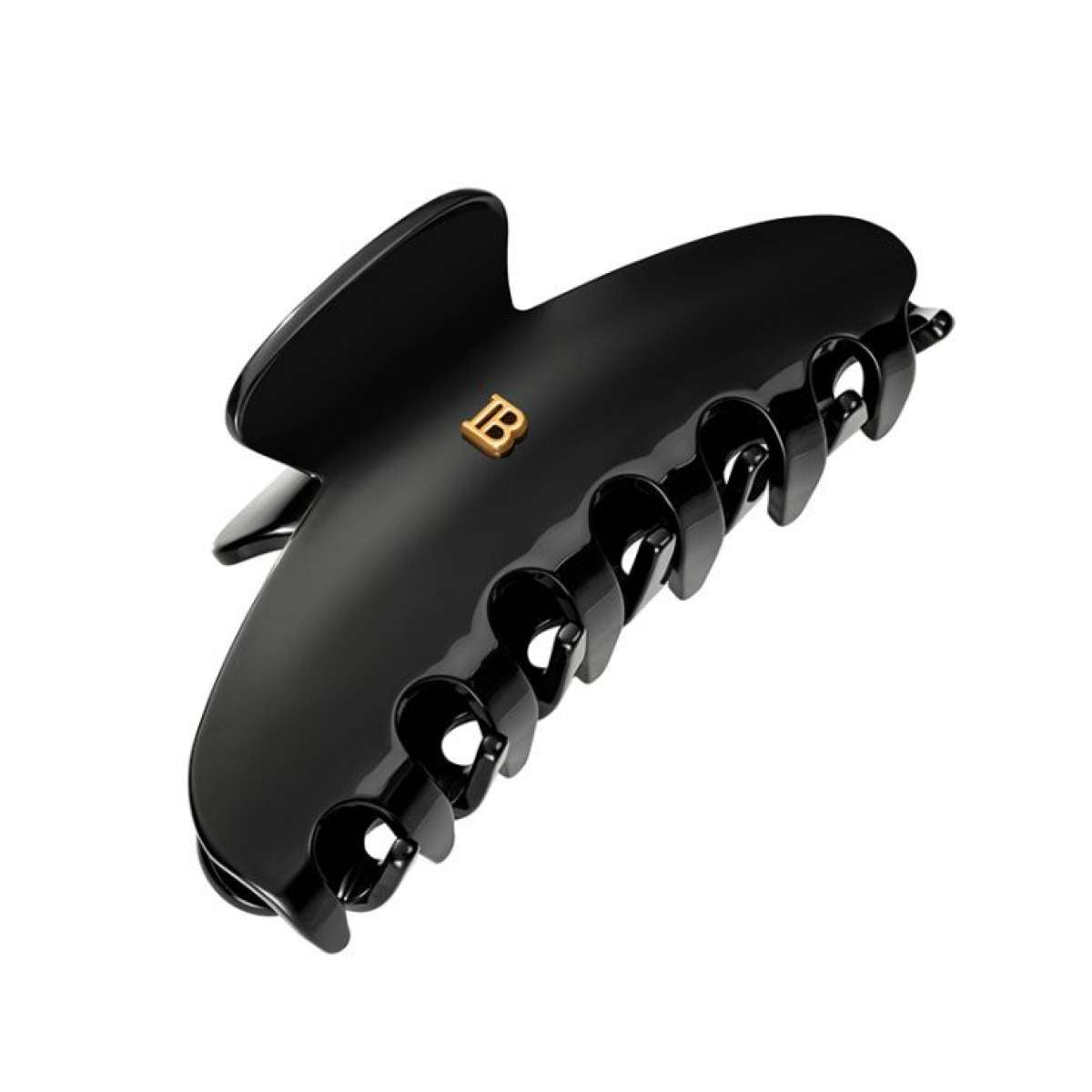 Balmain Pince and Cheveux Black large hair clip