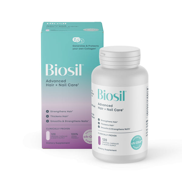 Biosil Advanced Hair Care + Nail Care 120 Capsule