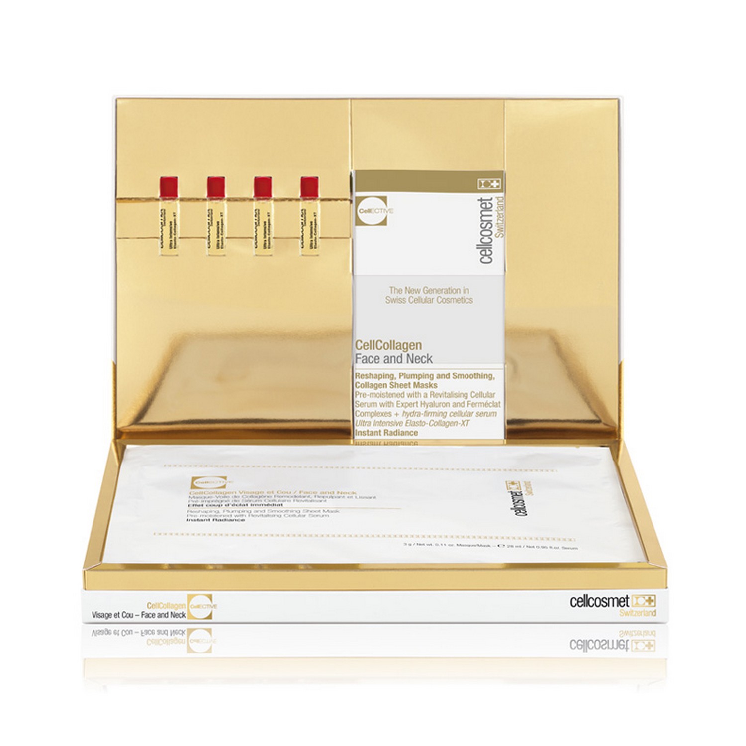 cellcosmet Cellcollagen Face and Neck (4 masks)